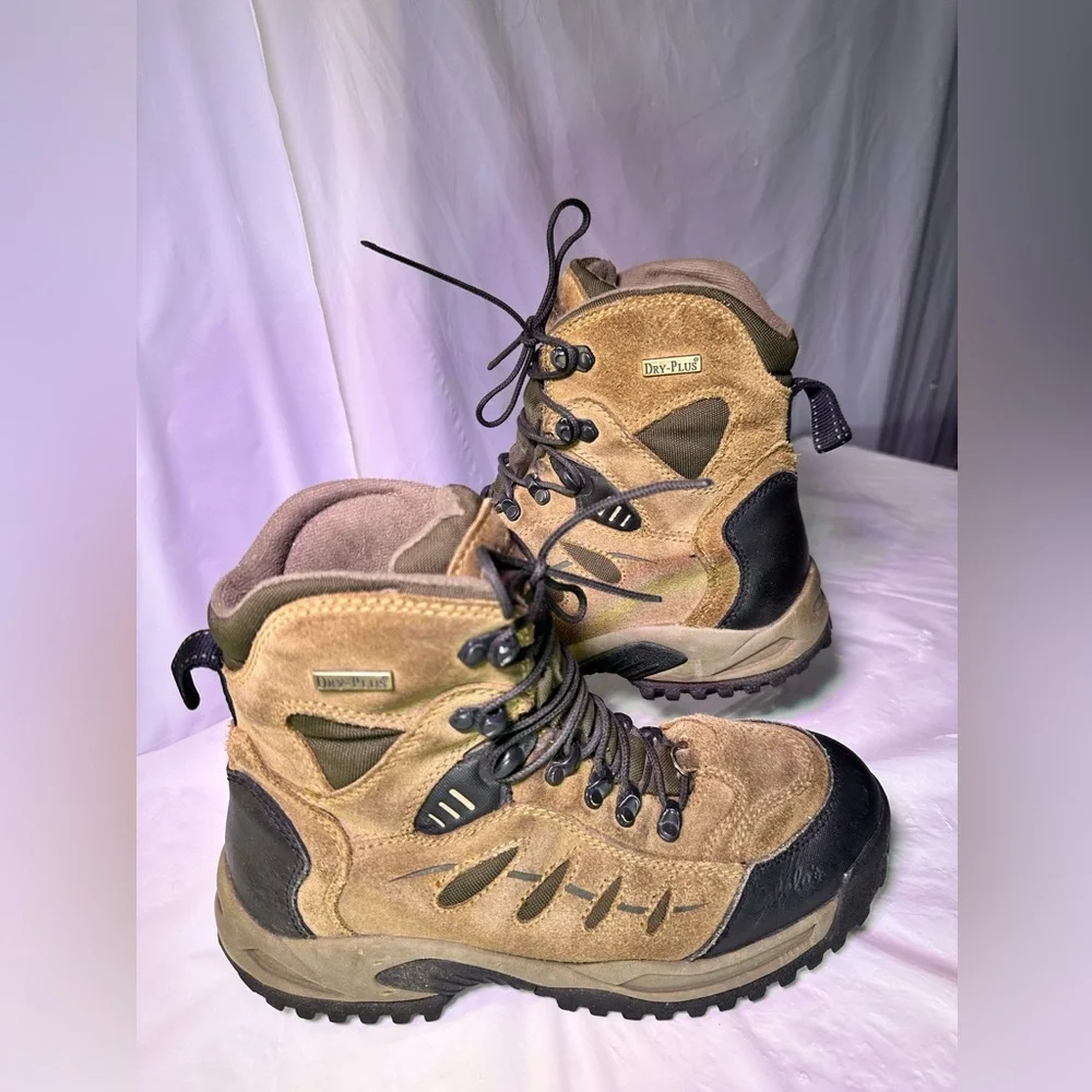 Cabela's Brown Suede Men's Boat/Hiking Boots
